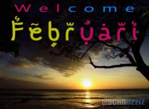Gambar Kata-Kata Welcome Menyambut Bulan Kelahiran Februari