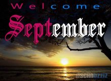Gambar Kata-Kata Welcome Menyambut Bulan Kelahiran September